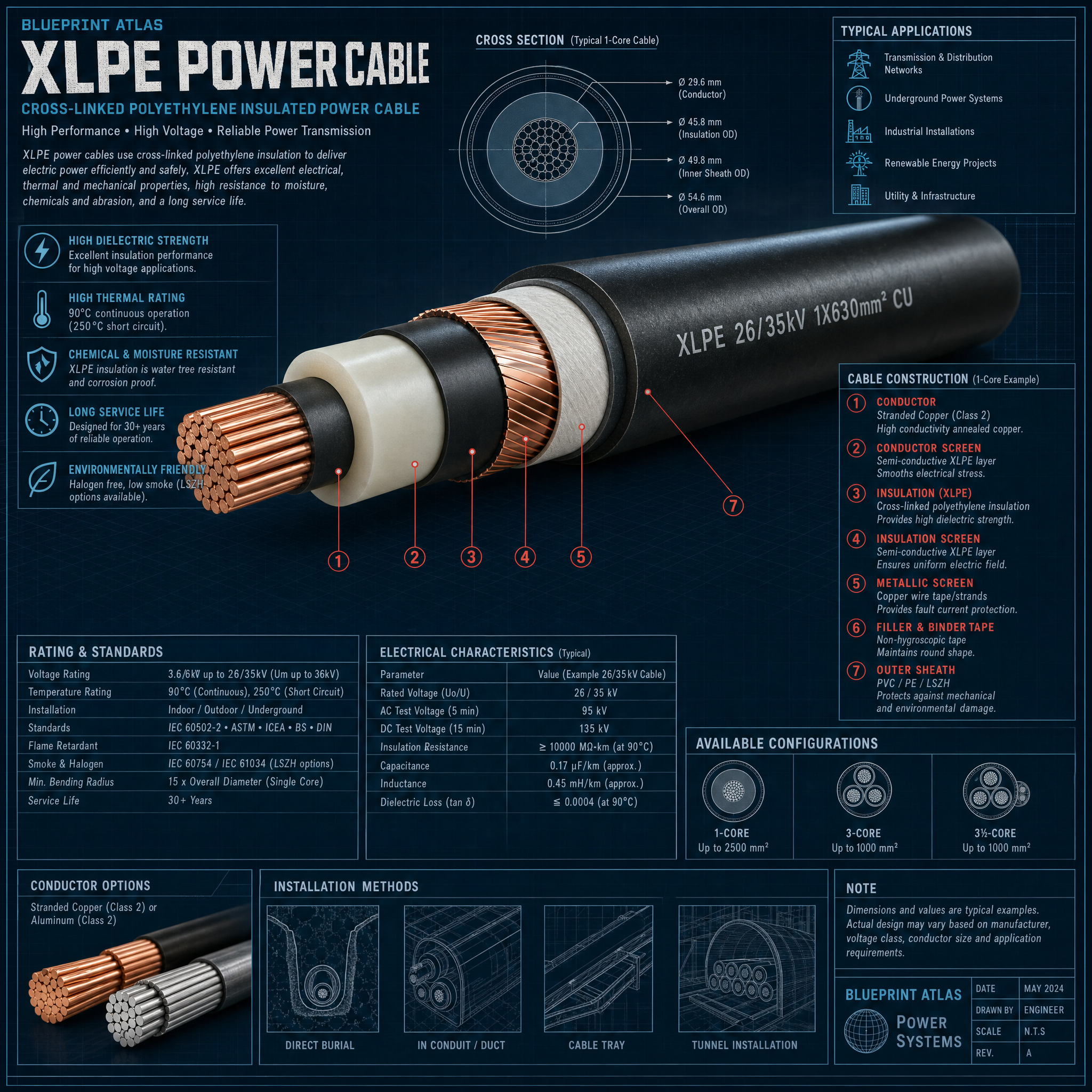 XLPE Power Cable