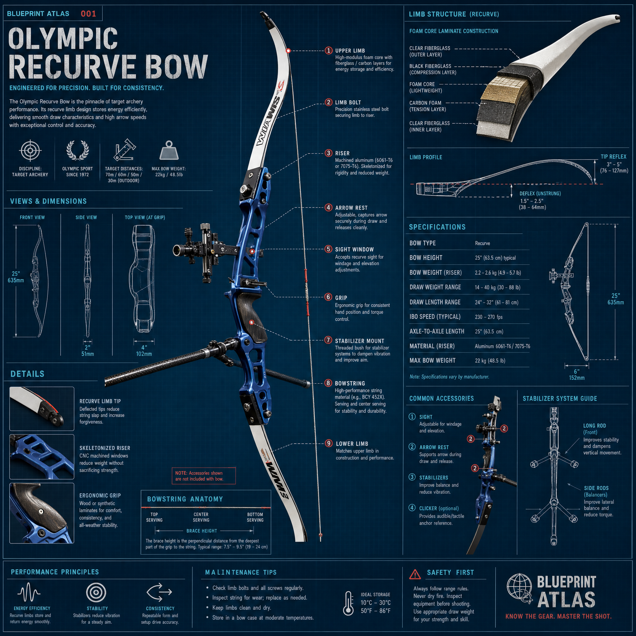 Olympic Recurve Bow